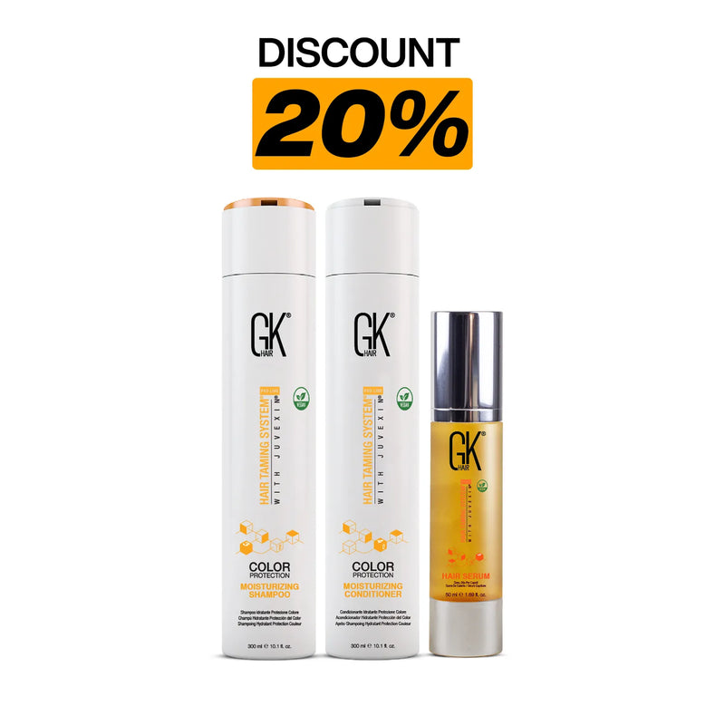 300ml Moisturizing Shampoo and Conditioner with Hair Serum