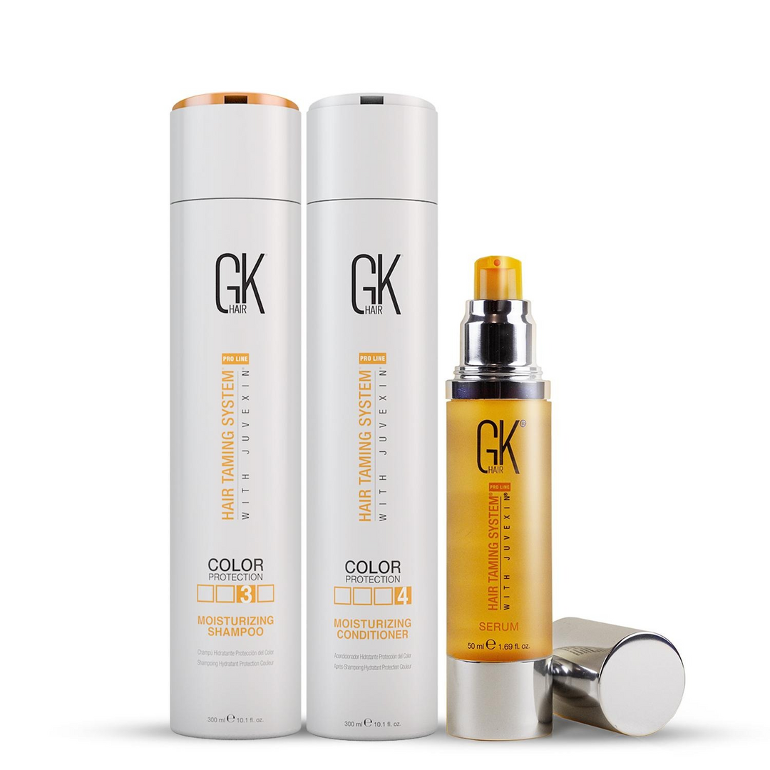 GK Hair Taming System Resistant, Balancing Conditioner & Hairspray 10.1 Oz purchases