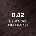 8,82 Blond Moka Irisé Clair