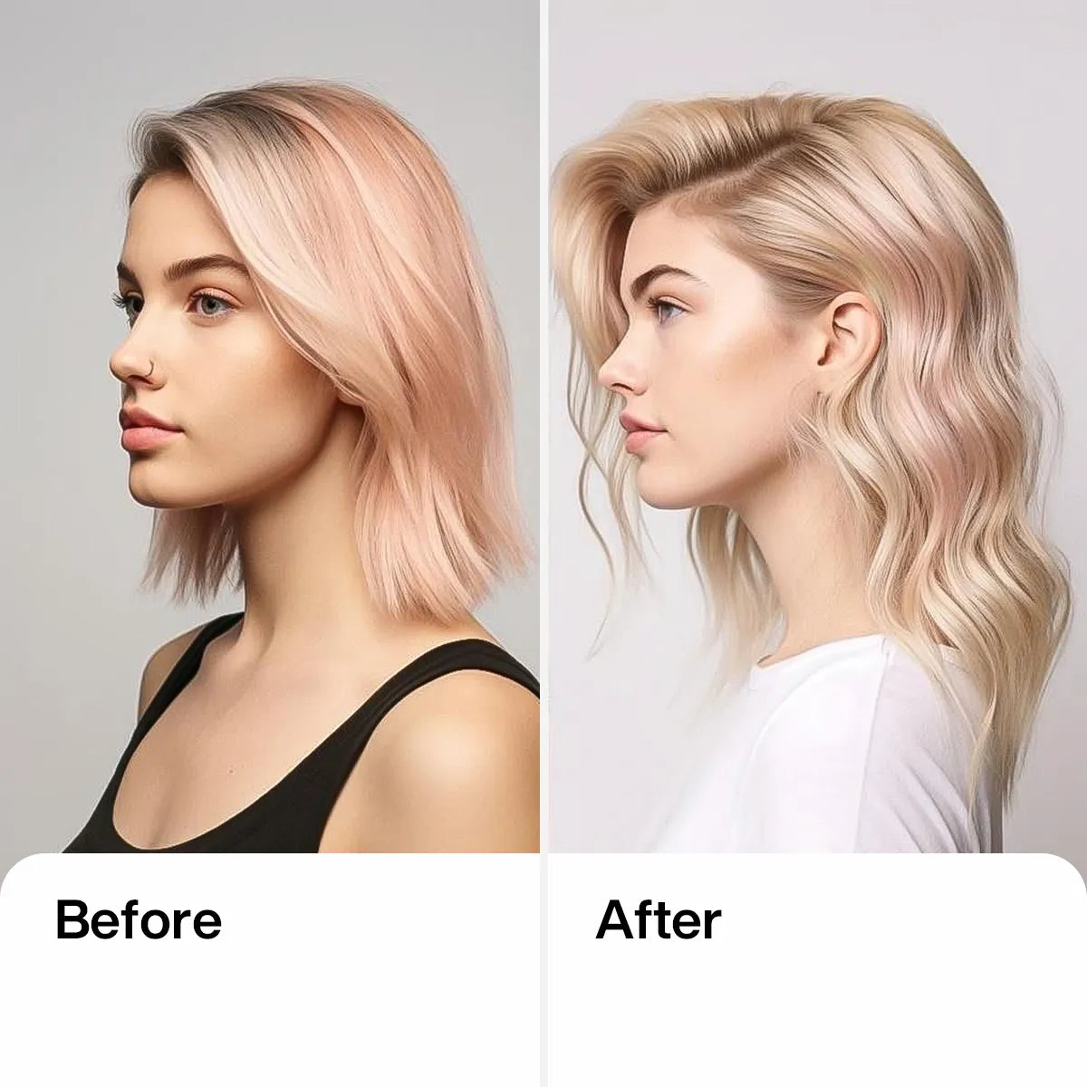 Before and After Using Argan Oil Serum