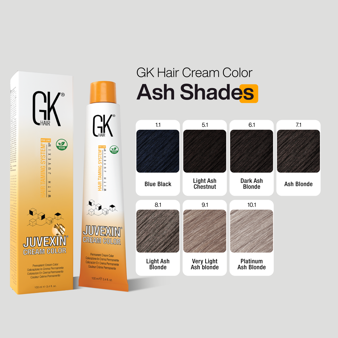 JUVEXIN CREAM COLOR PRO ASH