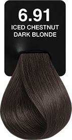 6.91 Iced Chestnut Dark Blonde