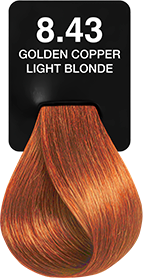 8.43 Golden Copper Light Blonde