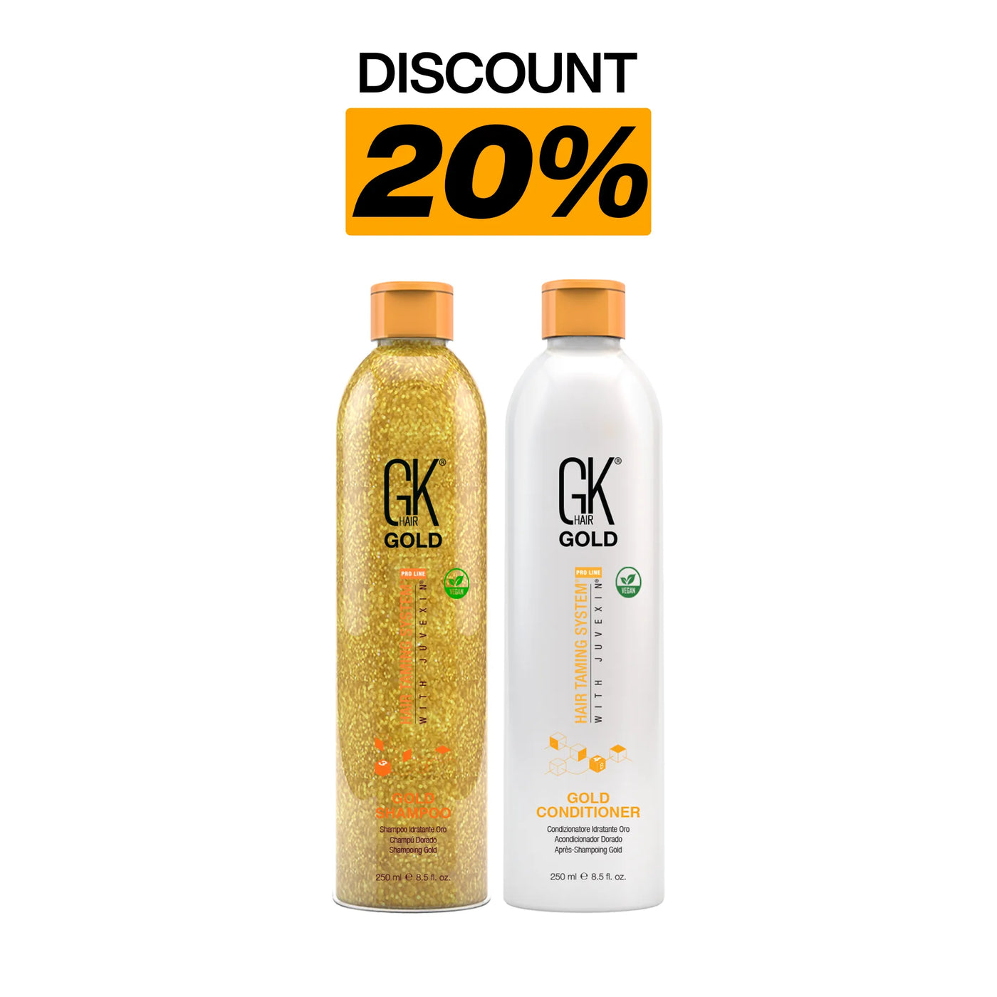 GK Hair Shampoo and Conditioner|250ml