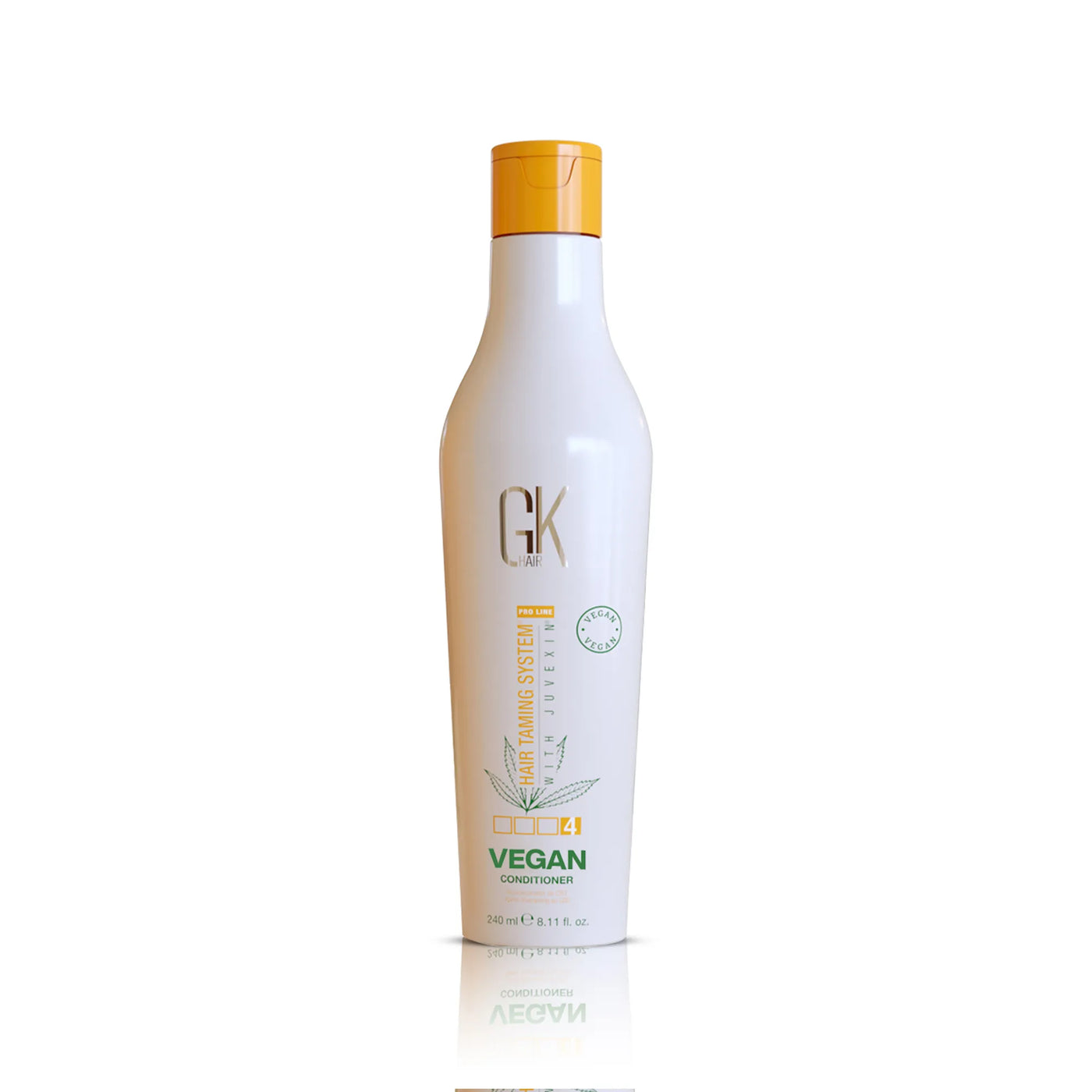 GK Hair Vegan Conditioner 240ml with a white background 