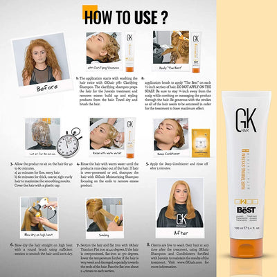 Best Keratin Treatment | Keratin Treatment at Home - GK Hair
