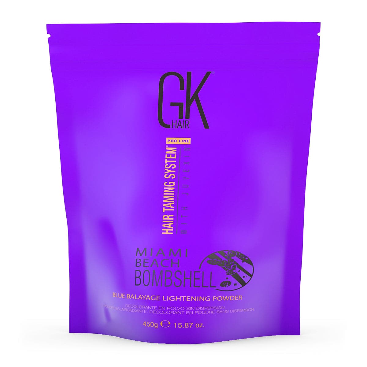 Buy Miami Beach Bombshell Blue Balayage Lighening Powder | GK Hair