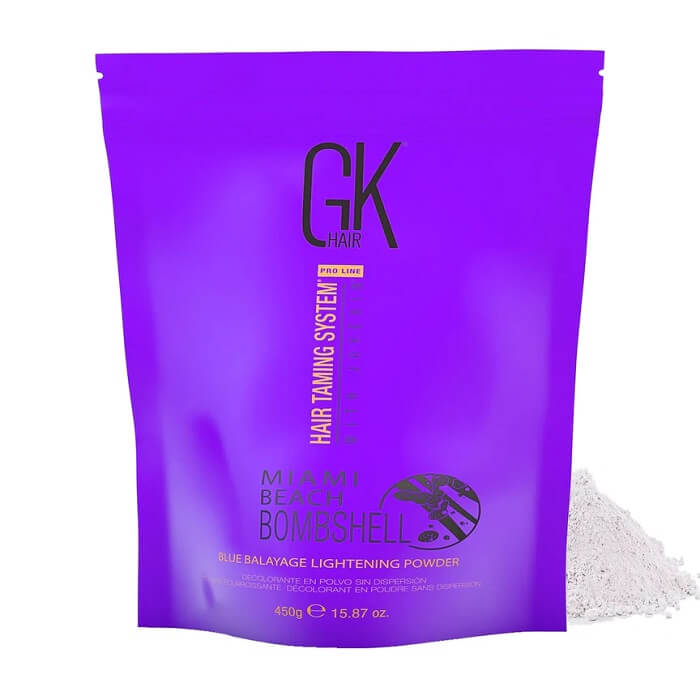 Buy Miami Beach Bombshell Blue Balayage Lighening Powder | GK Hair